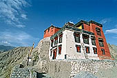 Ladakh - Tikse  Gompa built on a mountain spur